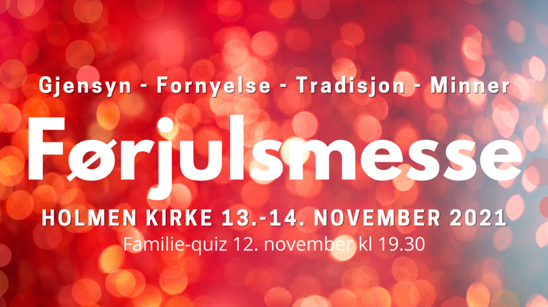 Nå er det endelig Førjulsmesse!