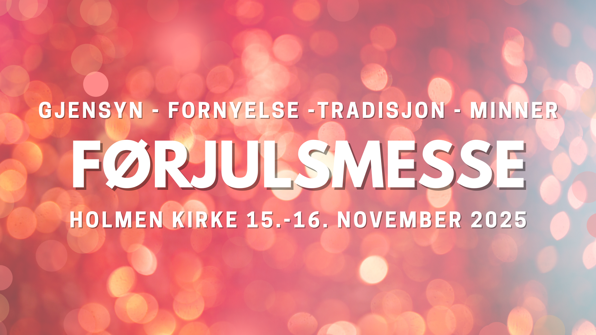 Banner for førjulsmesse 2025
