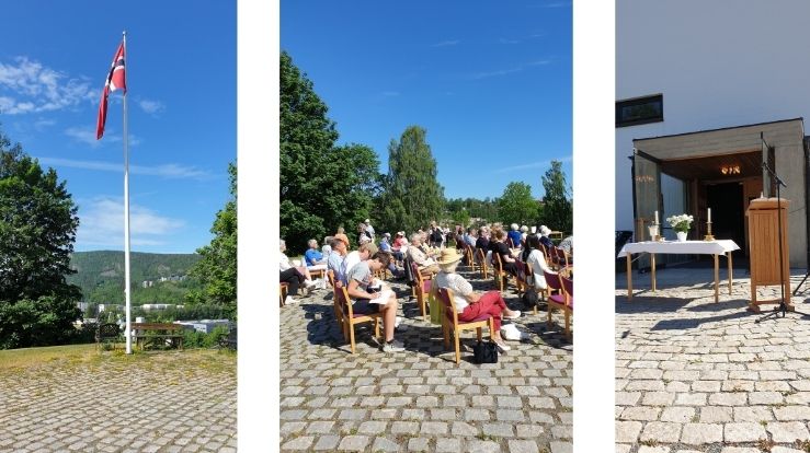 Skaperverkets dag med utegudstjeneste på kirkeplassen 19. juni