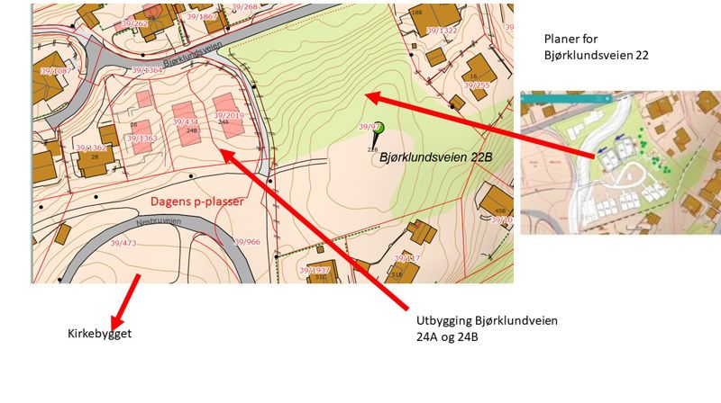 Status for byggesakene som berører Holmen kirke