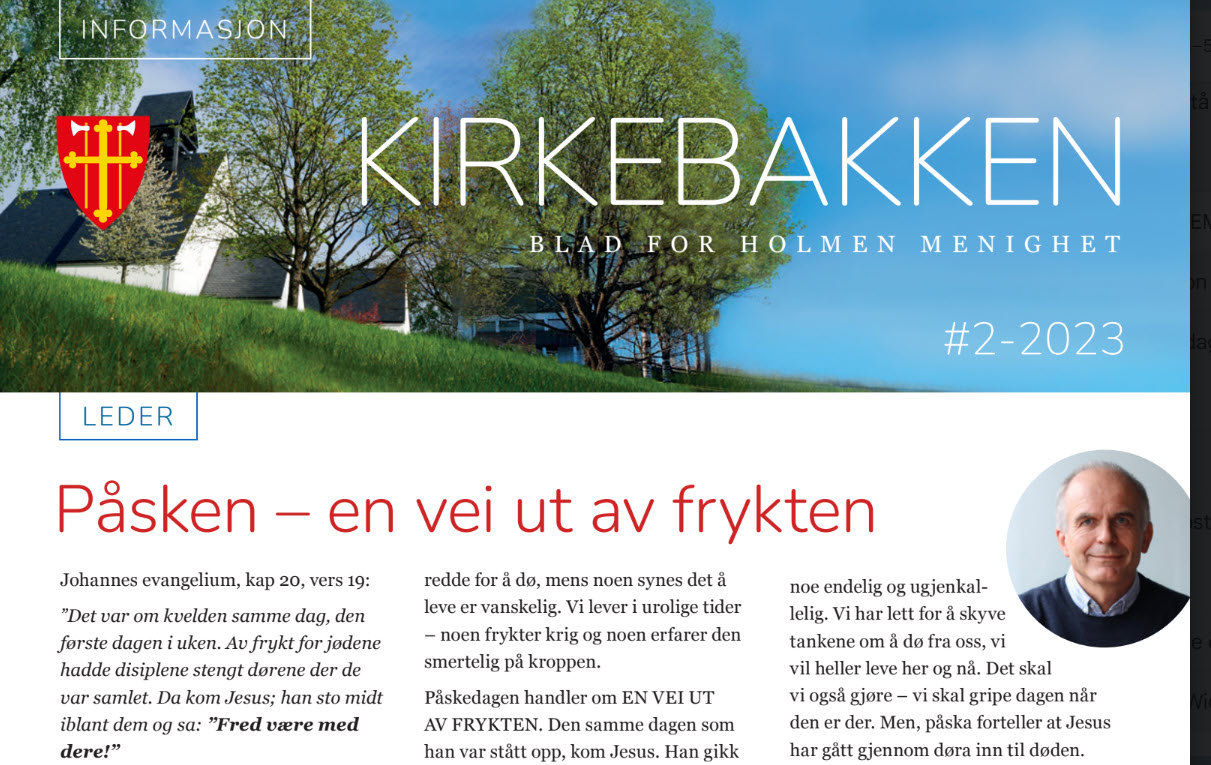 Nytt nummer av Kirkebakken