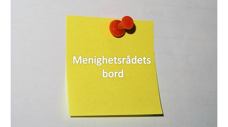 Søndag kan du treffe Menighetsrådet og si din mening