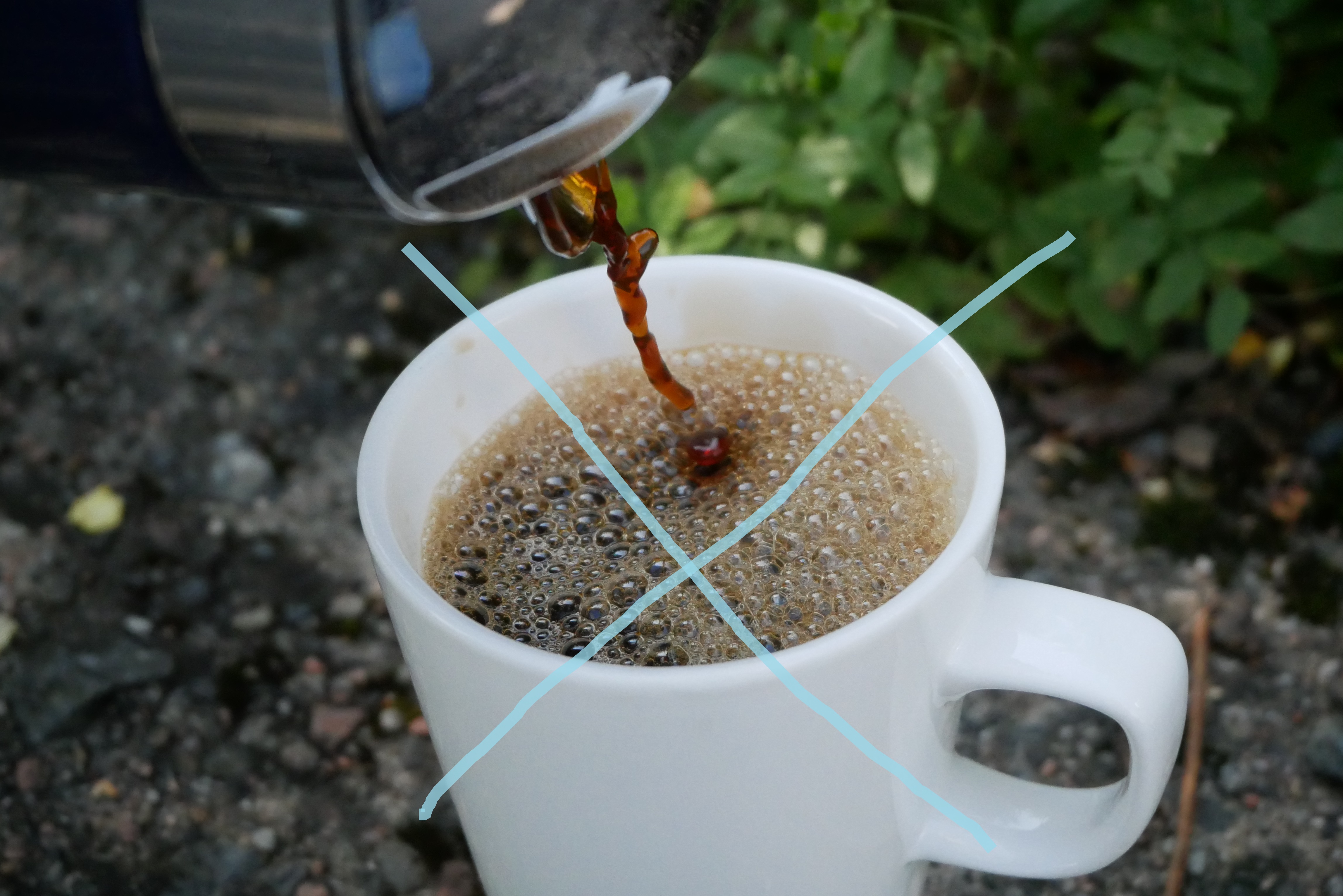 Vi avlyser kirkekaffen.