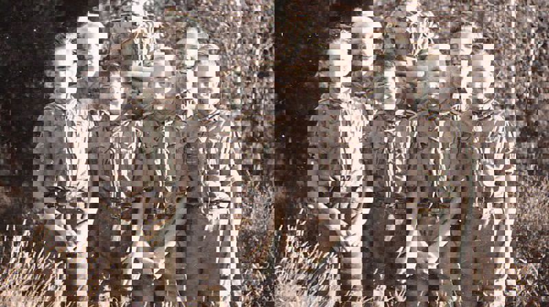 Bilde av speidergutter