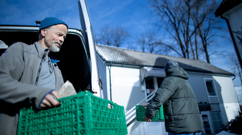 Harald Heddan er ansvarlig i Arbeidstiltaket