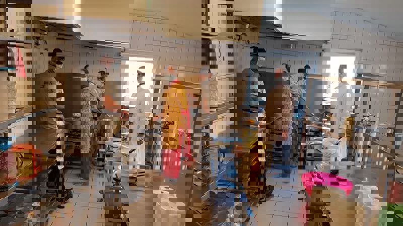 Varmestua. Kirkens feltarbeid i Asker