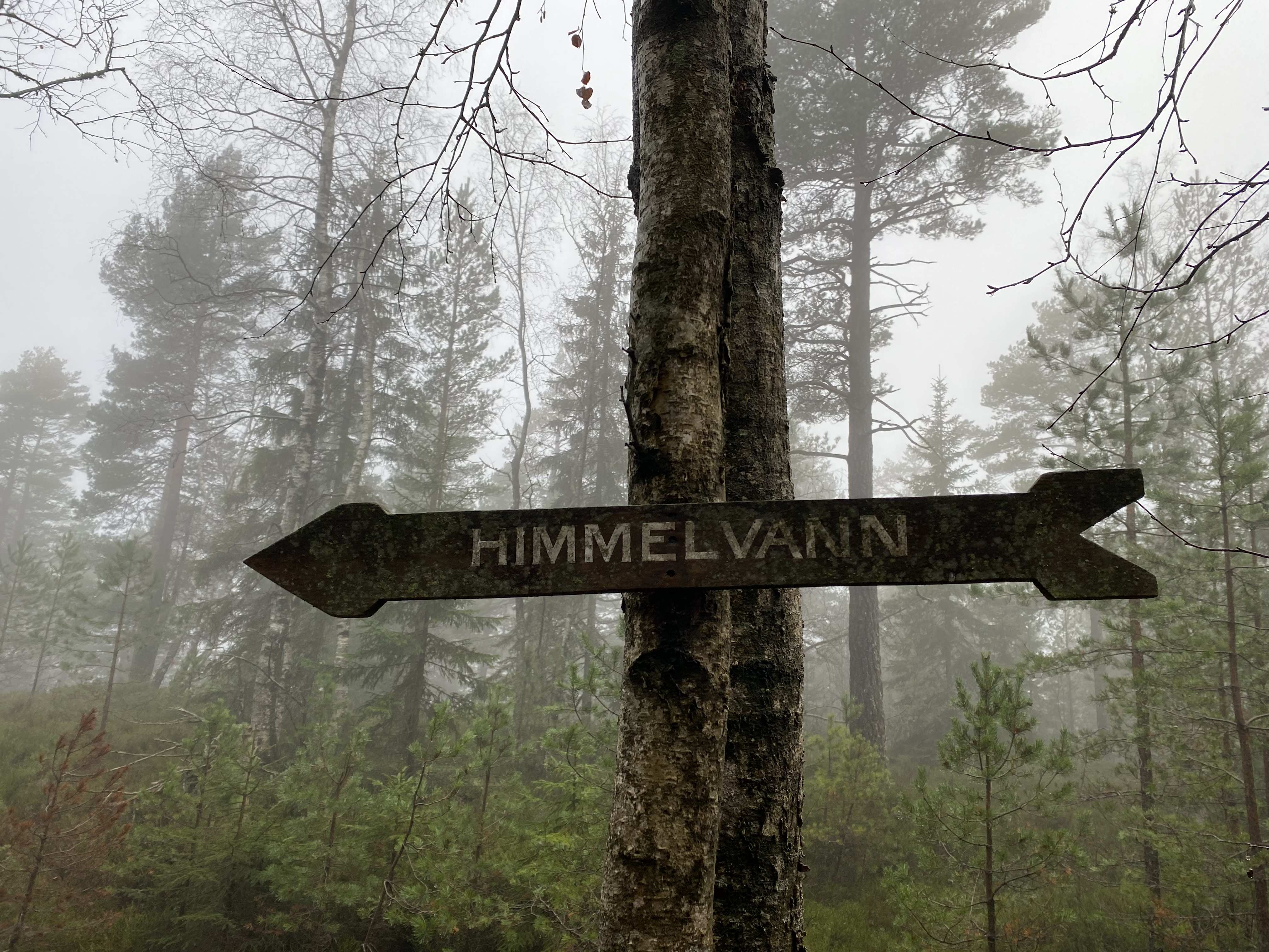 Turen fra Holmsbu kirke til Hurum kirke går over Himmelvann. Foto: Hurum-menighetene
