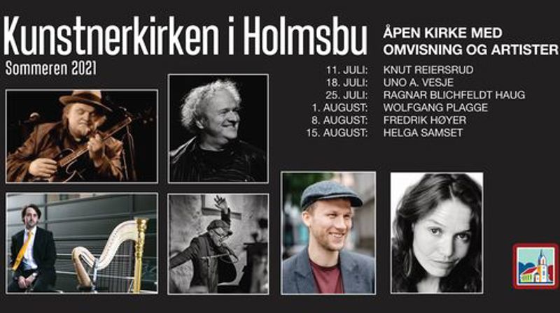 Omvisning og konserter i Holmsbu kirke i sommer