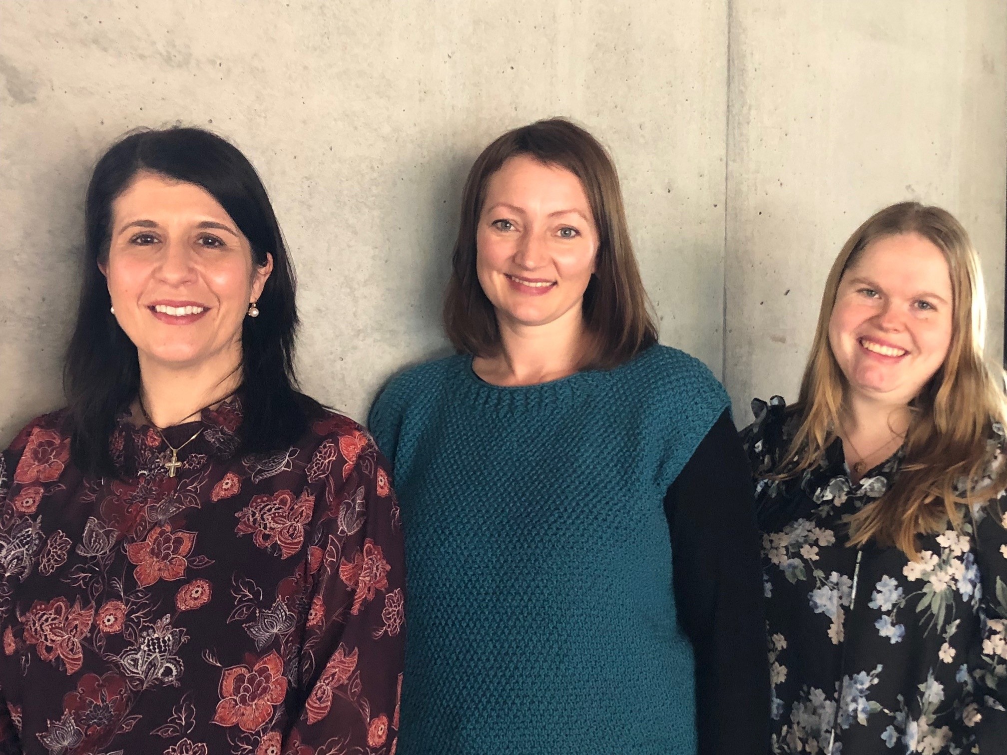 Fra venstre: Timea, Kristina og Anne-Sofie