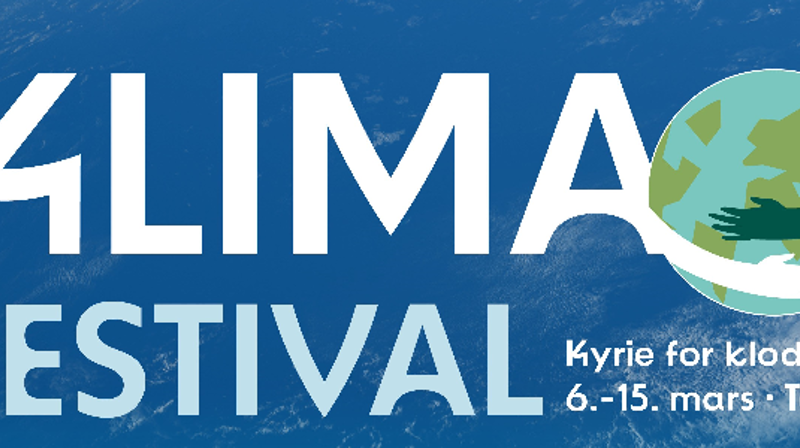 Logoen til klimafestivalen. (Musikk i Slemmestad)
