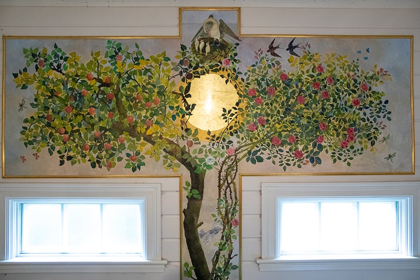 Livets tre (utsnitt) av Simonetta Saenger. Foto: Morten Arnesen