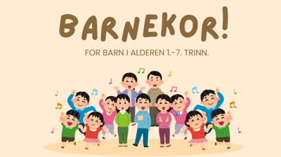 Bli med i barnekor!