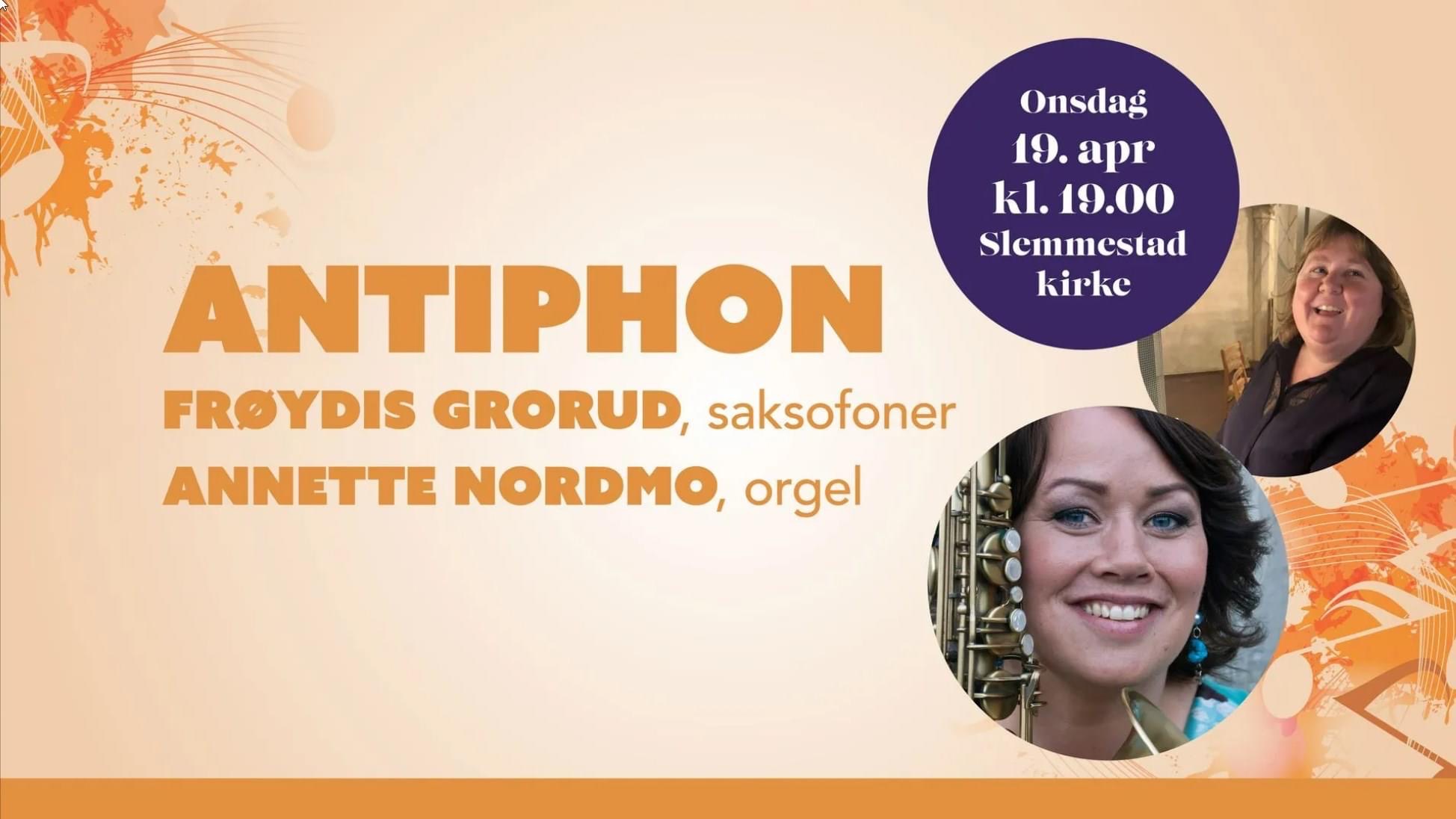 Konsert ved Annette Nordmo og Frøydis Grorud.