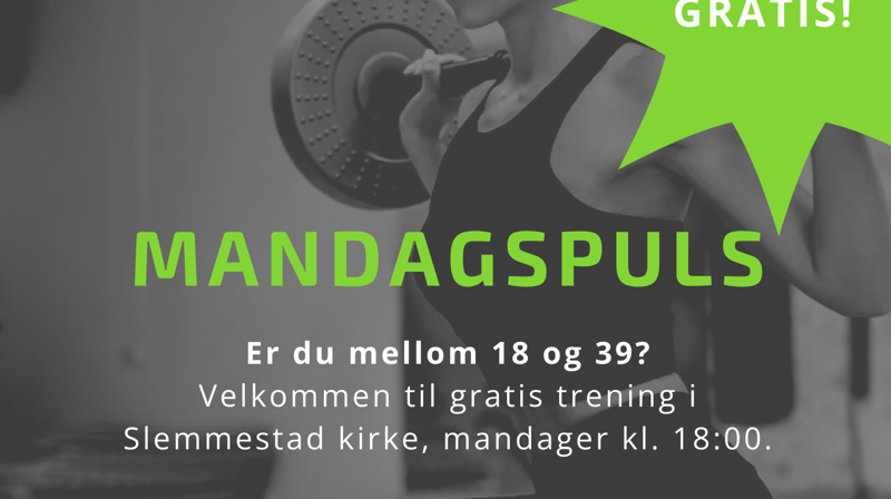 Gratis trening for unge voksne
