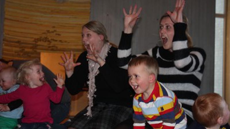 Knøttesang i godt driv (Foto; Jorunn Bottolfs)