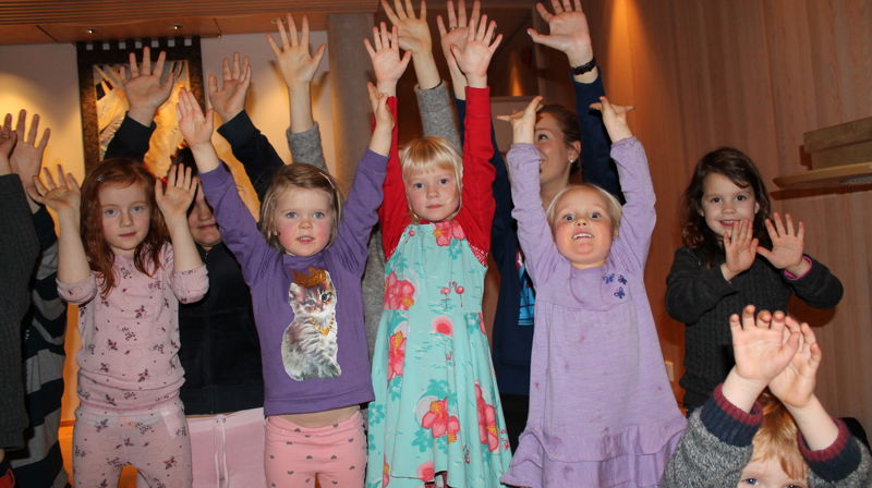 Flott firefemklubb! (Foto: Jorunn Bottolfs)