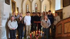 Konfirmantar deltek på Ung messe