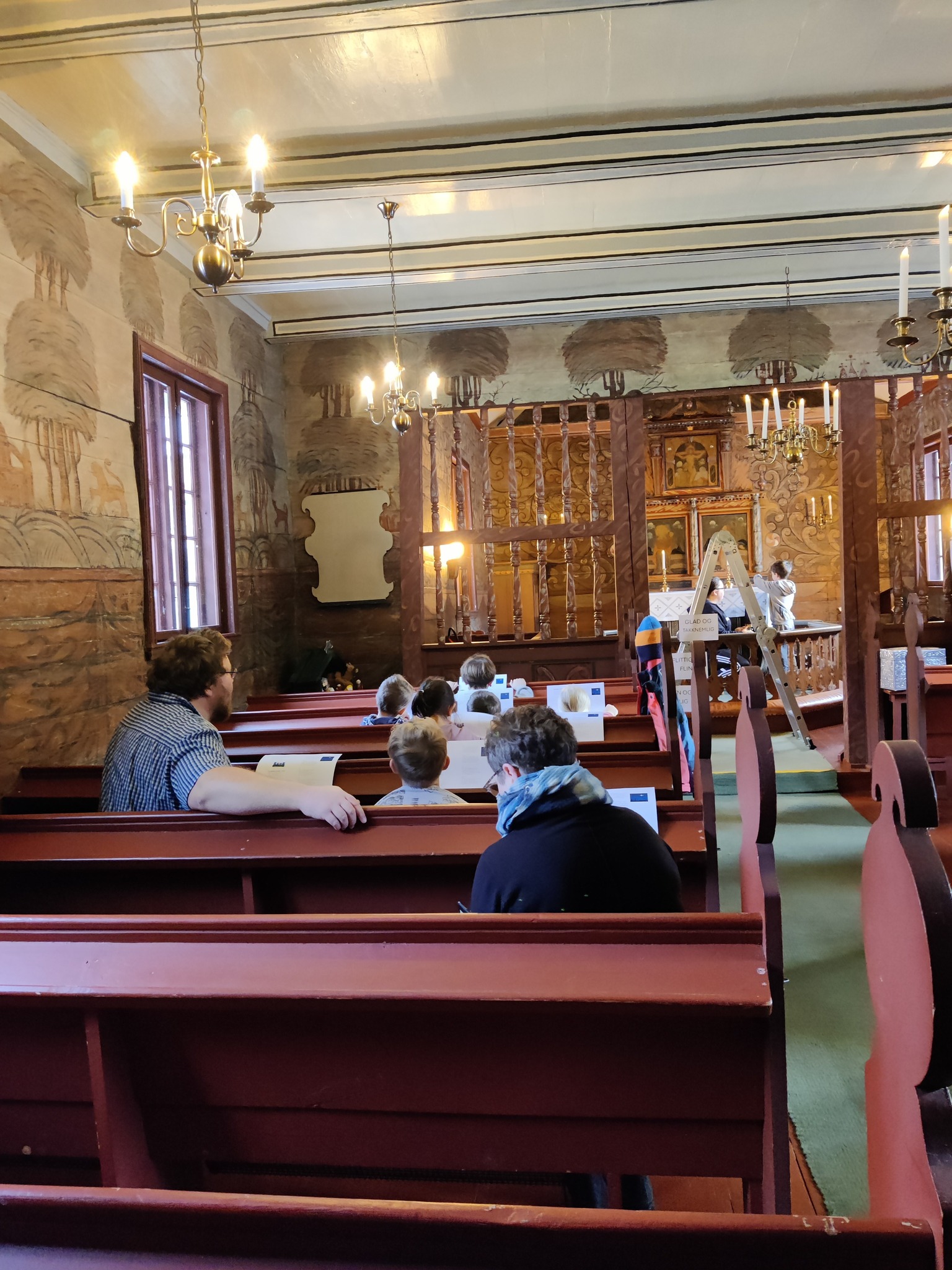 Adventsamling i Flåm kyrkje