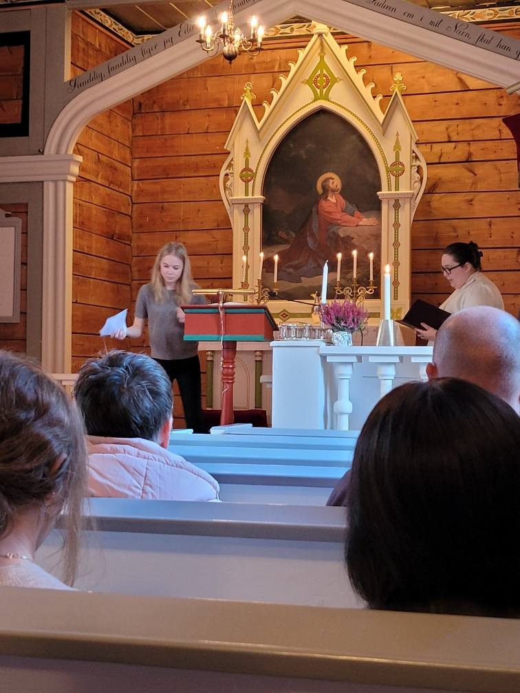 Gudsteneste i Bakka kyrkje