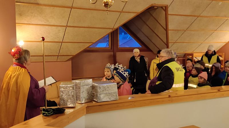 Julevandring i Vangen kyrkje