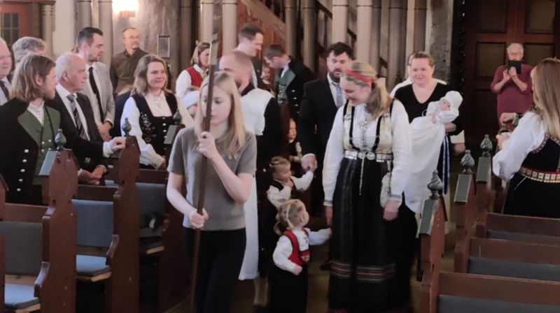 Gudsteneste i Vangen kyrkje