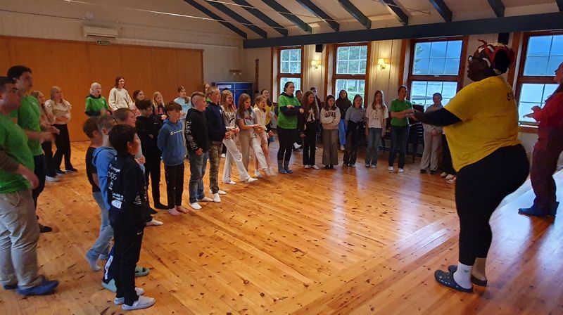 Sommarleir på Nesholmen 2025