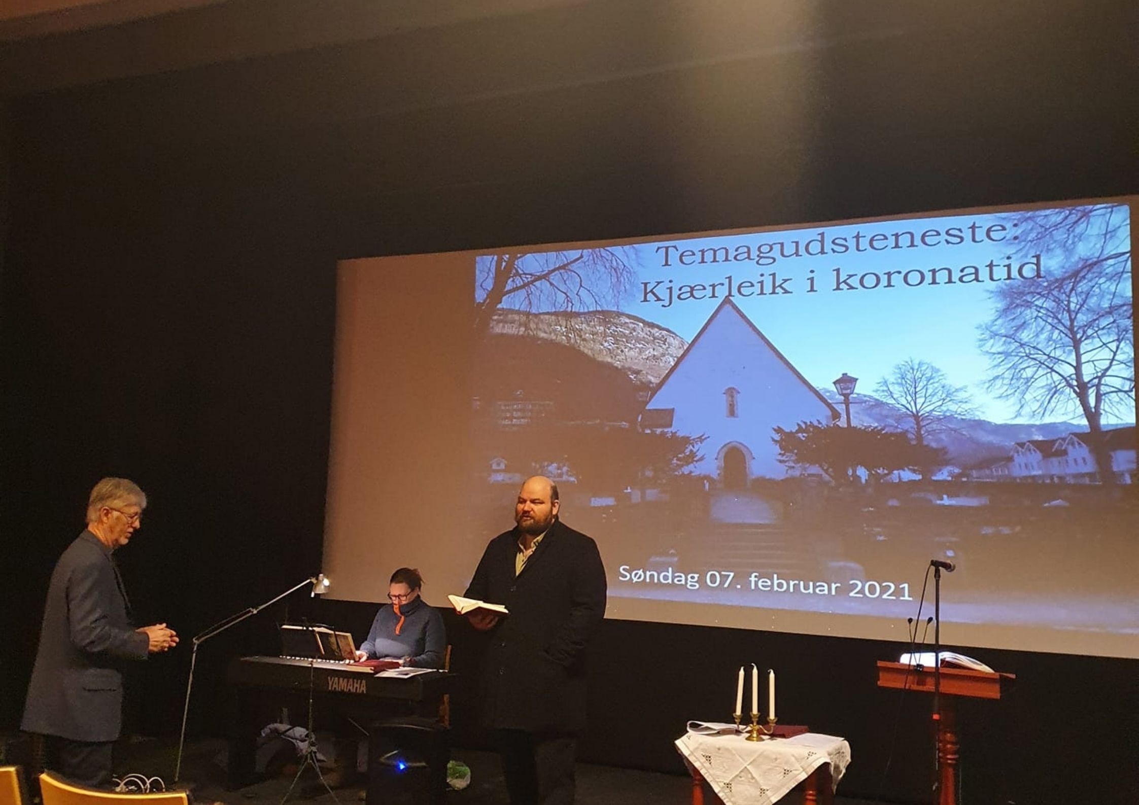 Gudsteneste i kinosal