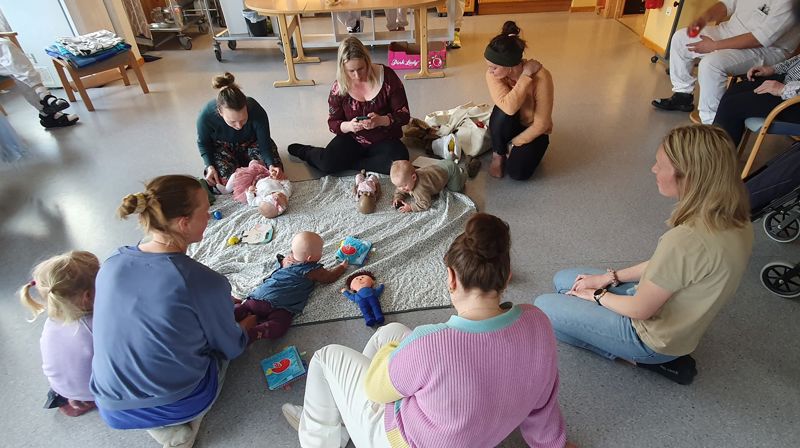 Generasjonssamling på Helsetunet