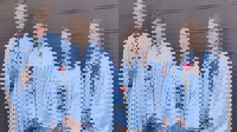 Bilder frå konfirmasjon i Flåm kyrkje