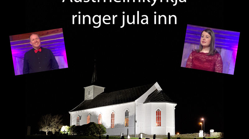 Austrheimkyrkja ringer inn jula