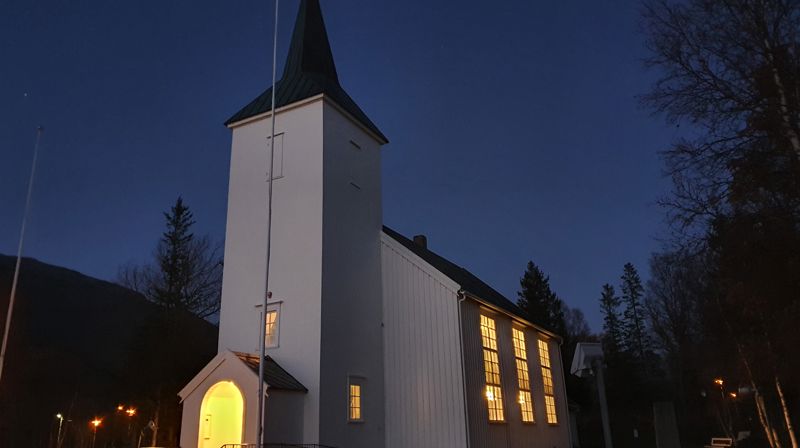 Kveldssamling i Malangen kirke