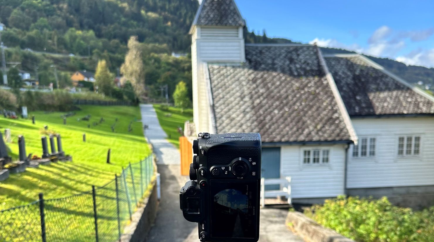 Takvam kapell er kanskje ukjent for mange. Nå kan man se det innvendig på Google. Foto: View 360 