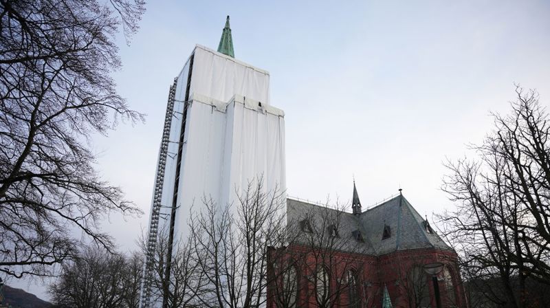 Spørsmål og svar om rehabiliteringen av Johanneskirken i Bergen