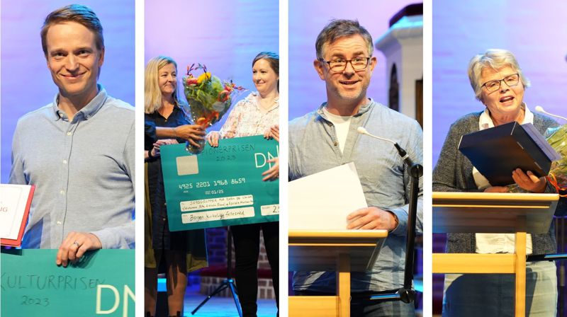 F.v. Kjetil Almenning, Eli Skimmeland og Åshild Frantzen, Leidulf Øy og Tone Høylandskjær.