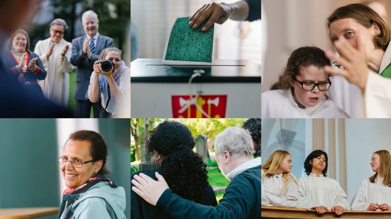 Det er stor aktivitet blant de mange frivillige og ansatte i Den norske kirke (foto: Den norske kirke).