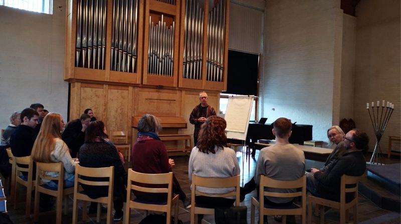 Aha-opplevelser på kurs for kirkemusikere