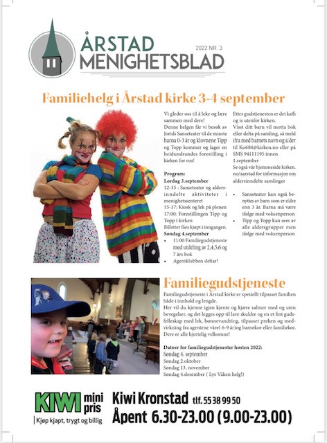 Årstad Menighetsblad nr.3. 2022