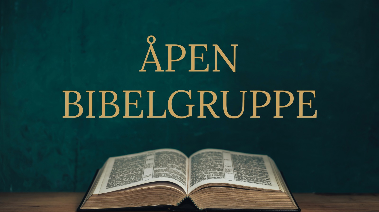 Åpen bibelgruppe