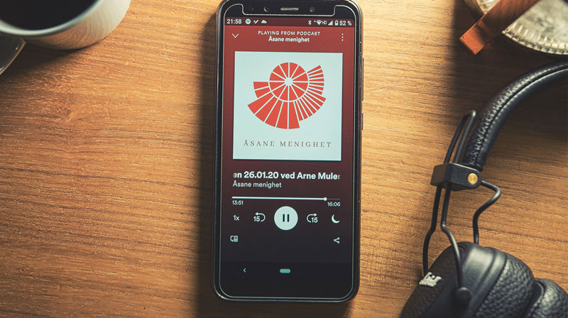 Åsane Menighet klar med podcast!