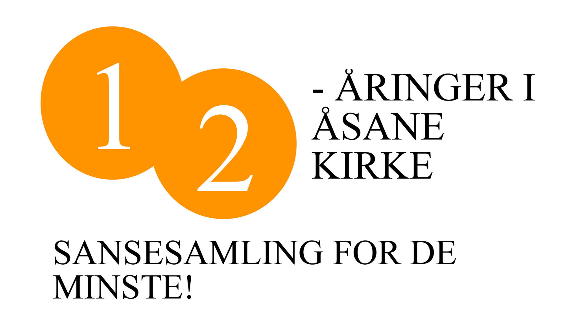 Sansesamling for de minste