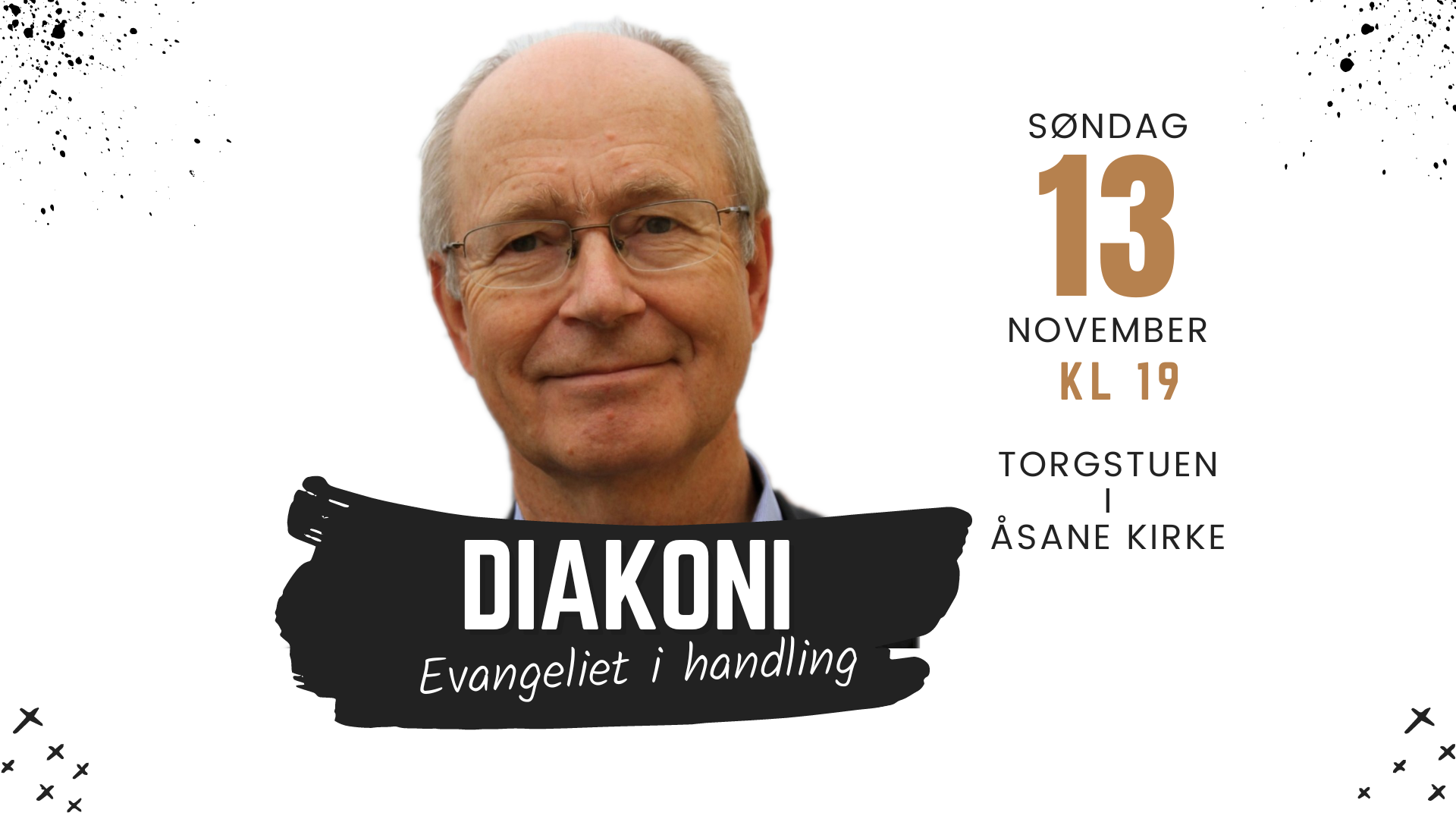 Foredrag ved Kjell Nordstokke: Diakoni – Evangeliet i handling