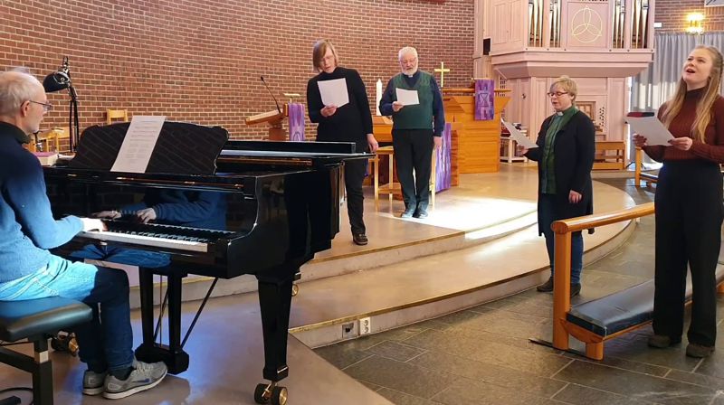 Søndagsandakt fra Åsane kirke - 2. søndag i fastetiden 28 feb. (video)