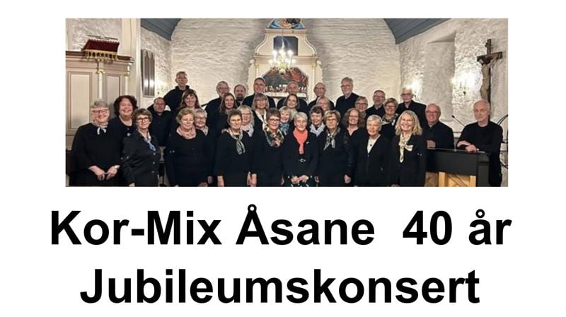 Kor-Mix Åsane 40 år Jubileumskonsert