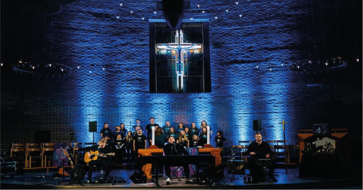 Konsert med Sanctus Ten Sing