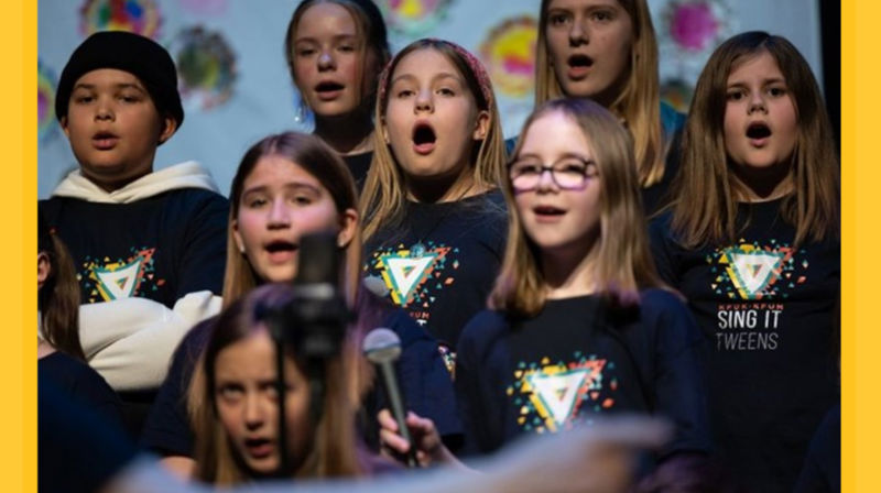 Barnekoret sing it