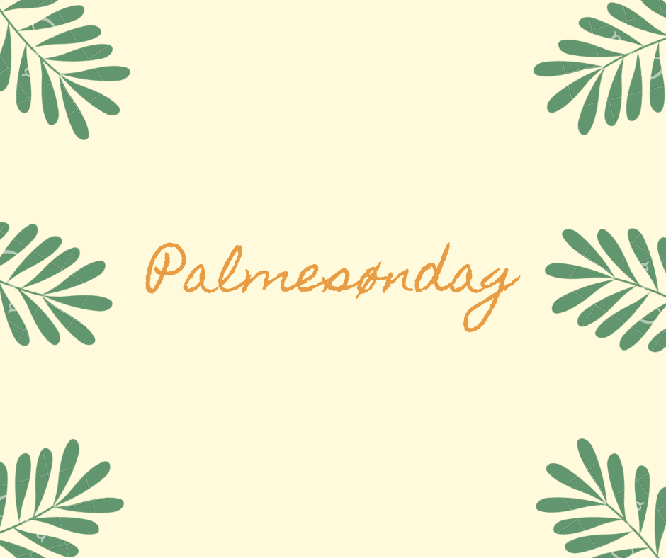 Søndagsandakt, påskevandring og påskekalender