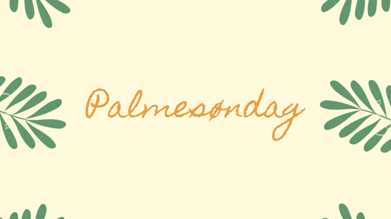 Søndagsandakt, påskevandring og påskekalender