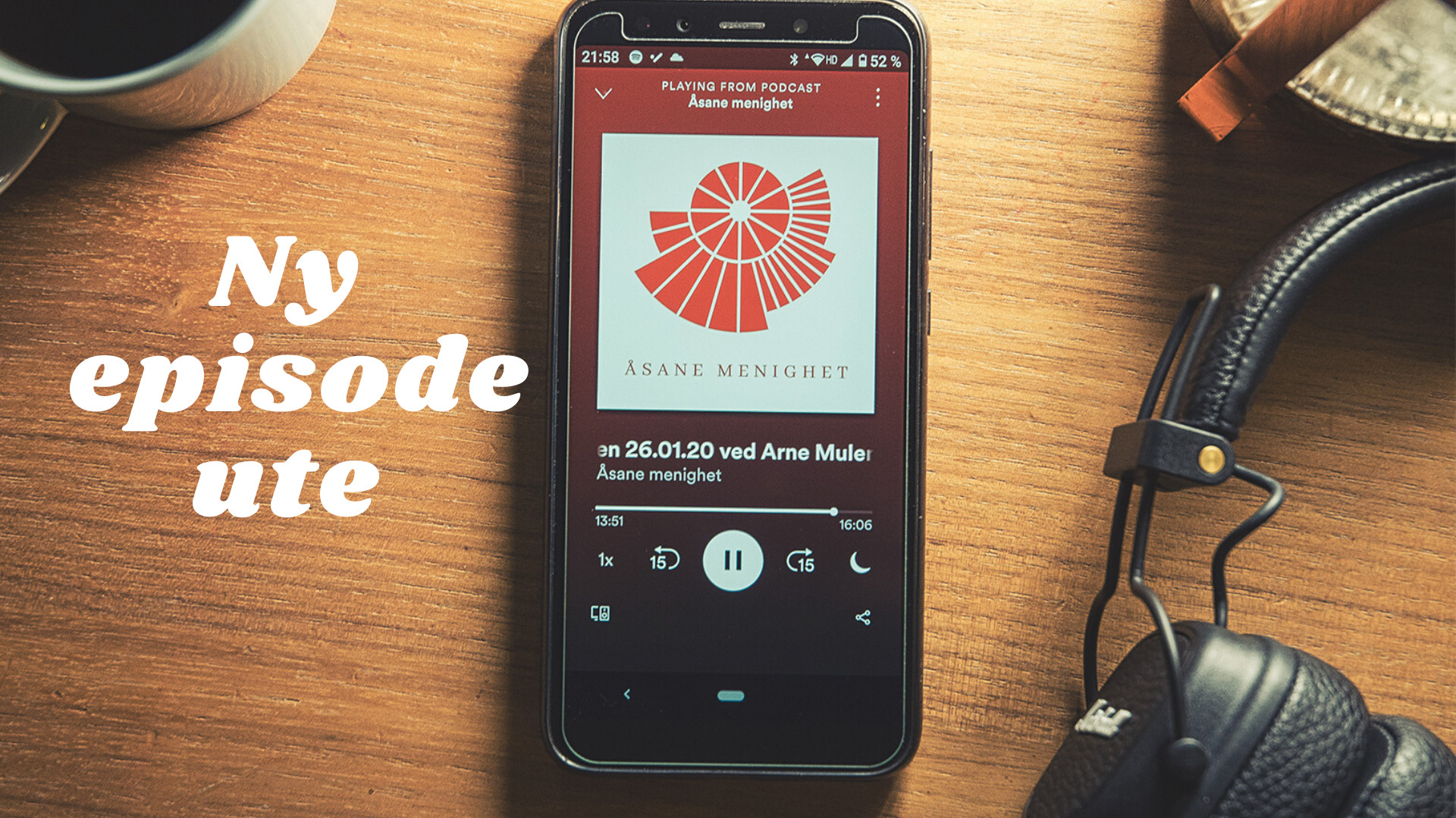 Ny episode av podcast ute