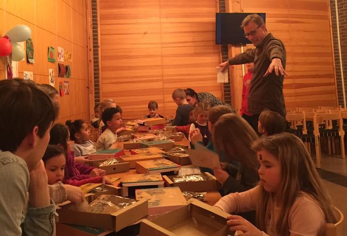 Biblo-samling: (Illustrasjonsbilde tatt før korona))Biblo er som Lego, men med bibelske motiver