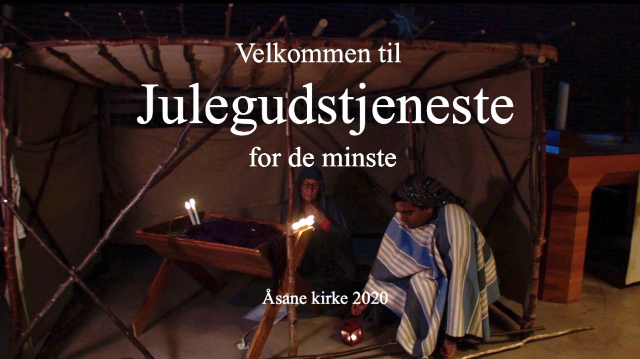 Julegudstjeneste for de minste (video)